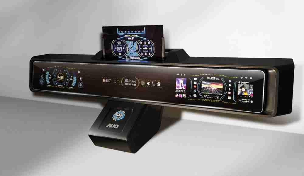 壹号平台Micro LED沉浸式车舱显示方案结合 可卷式、、可伸缩的Micro LED应用并可呈现不同的质感纹路，，，，展现人性化设计