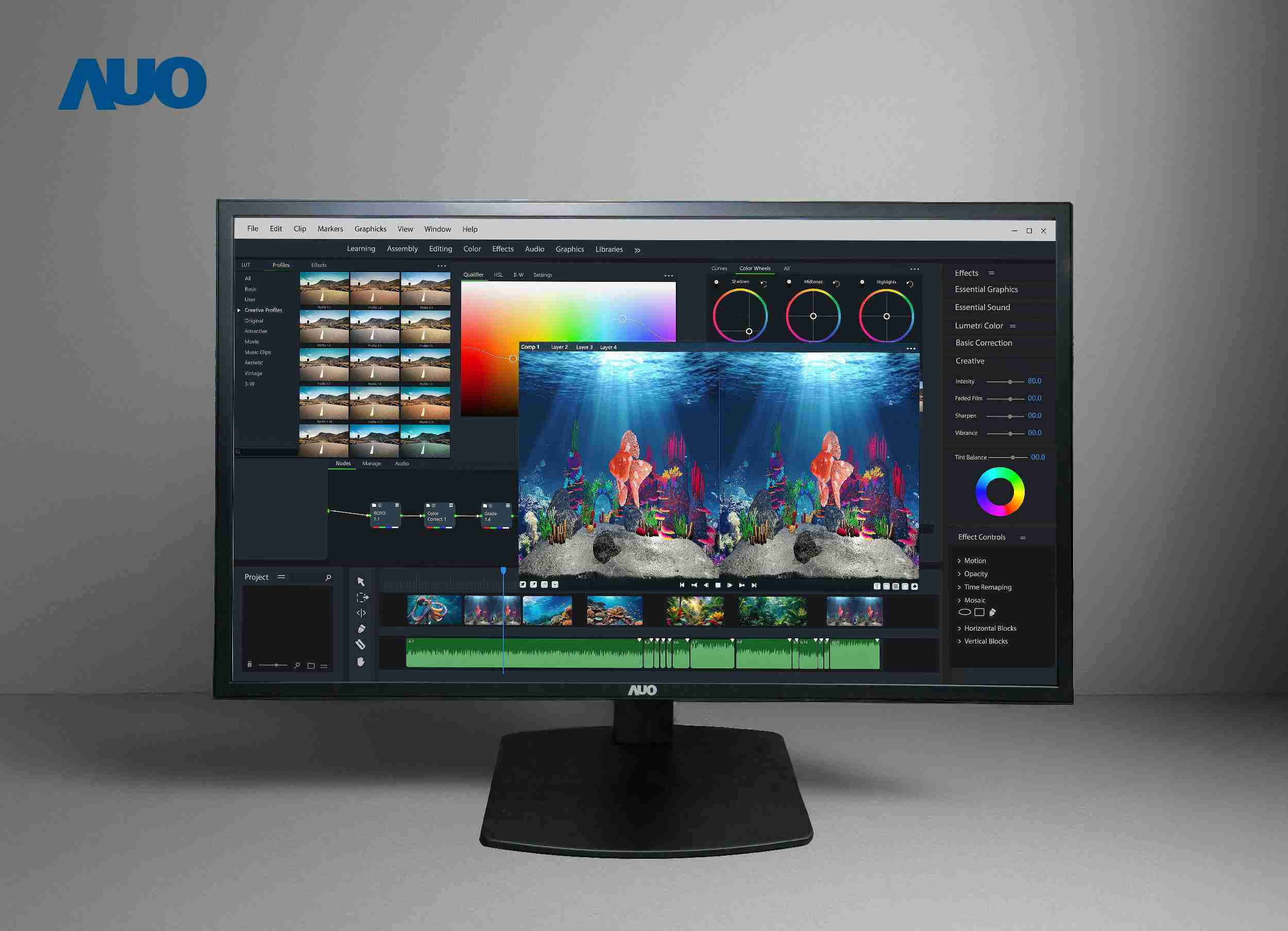 壹号平台开发32吋2D/3D专业桌上型显示器，，拥有8K4K超高分辨率，，，并以低串扰算法优化3D显示效果，，，搭载自动眼球追踪功能，，，，能实时调整3D图像，，，，进行实时2D与3D无缝共存窗口，，，提供图像设计工作者突破二维接口的崭新工作氛围与效率