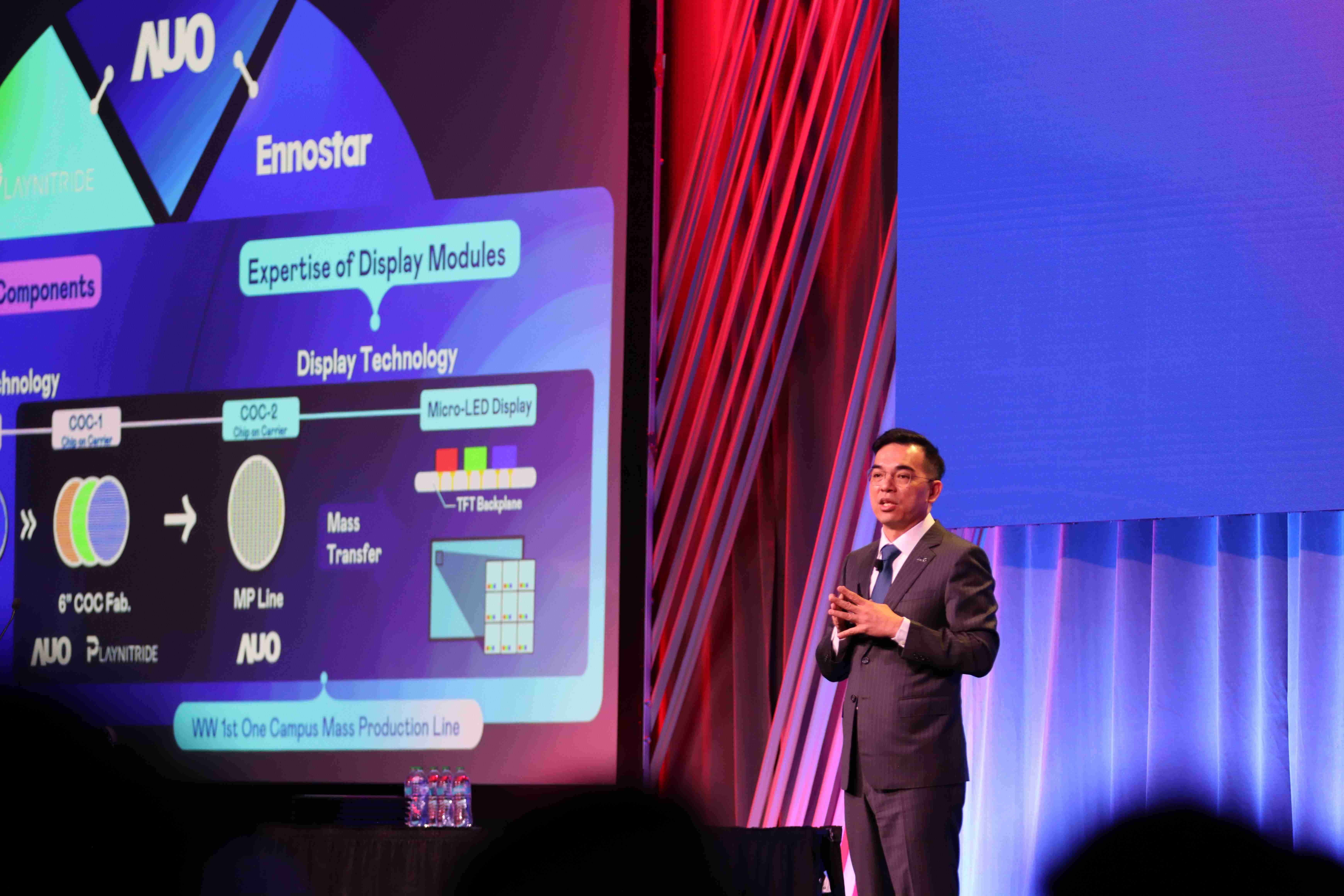 2025 SID显示周登场,,壹号平台光电执行长暨总经理柯富仁博士以〝Redefining Displays: Inspiring New Possibilities〞发表主题演说,,,,带领壹号平台以智能显示解决方案先驱,,透过AI赋能,,,,重塑显示的视觉创新体验